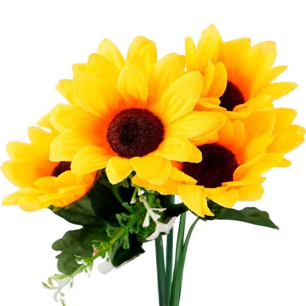 Ramo De Girasoles Artificiales - Imagen 2