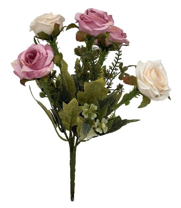 Ramo de rosas artificiales