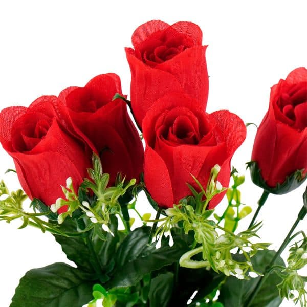 Ramo de rosas artificiales - Imagen 2