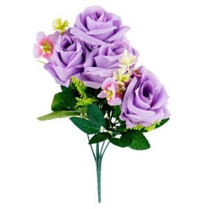 Ramo de rosas artificiales