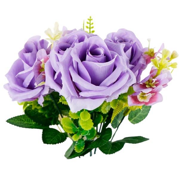 Ramo de rosas artificiales - Imagen 2