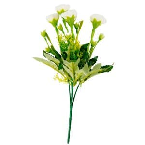 Ramo De Flores Artificiales Clavel
