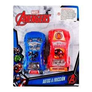 Set de 2 autos Avengers