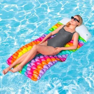 Colchoneta Inflable Rainbow Dreams Bestway
