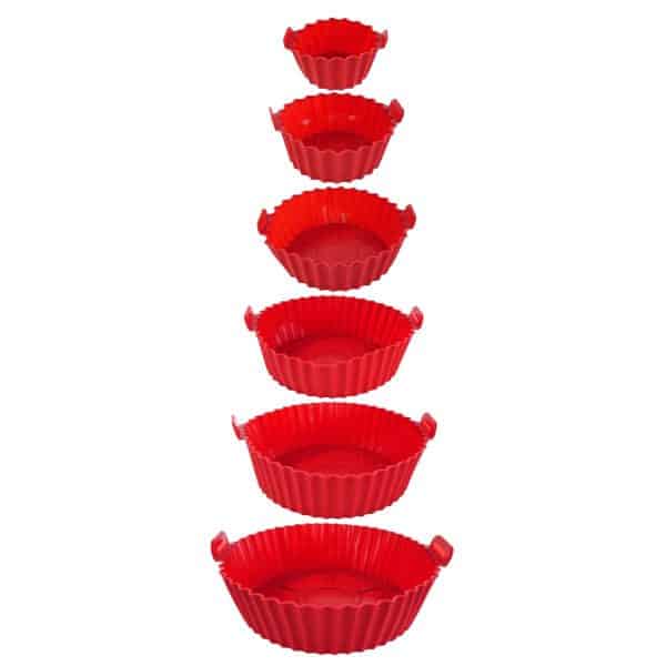 Set De 6 Moldes De Silicona