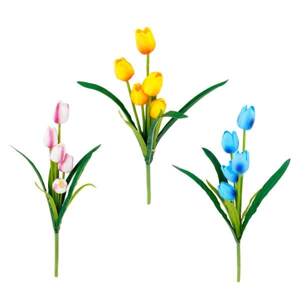 Ramo De Tulipanes Artificiales - Imagen 2