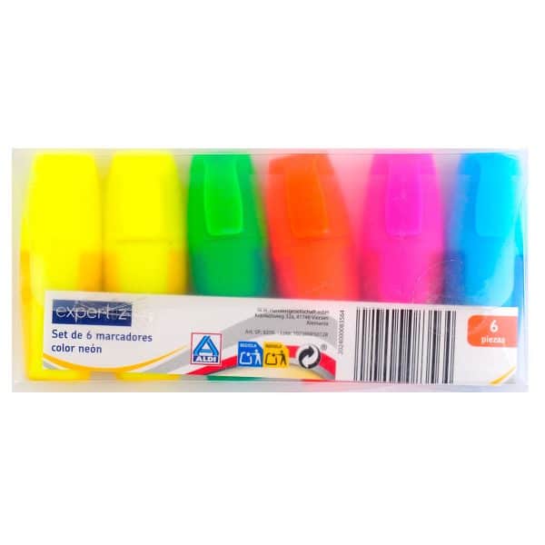 Resaltador fluo mini x6 - Imagen 2