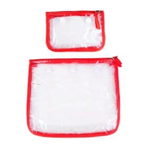 Set De 2 Cosmetiqueros De Pvc