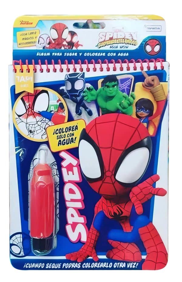 Libro De Actividades Spidey Con Lapiz Magico - Imagen 2