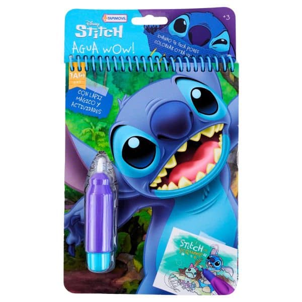 Libro De Actividades Stitch Con Lapiz Magico