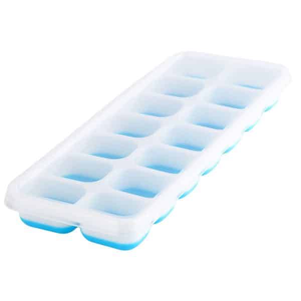 Cubetera De Silicona Con Tapa Plastica