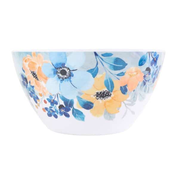 Bowl De Melamina Flowers Line - Imagen 2