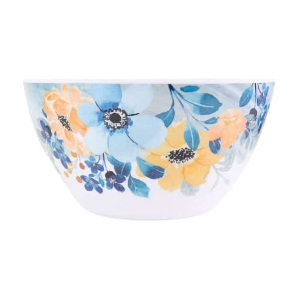 Bowl De Melamina Flowers Line - Imagen 2