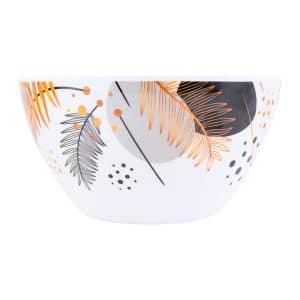 Bowl de melamina linea Hoja Gold