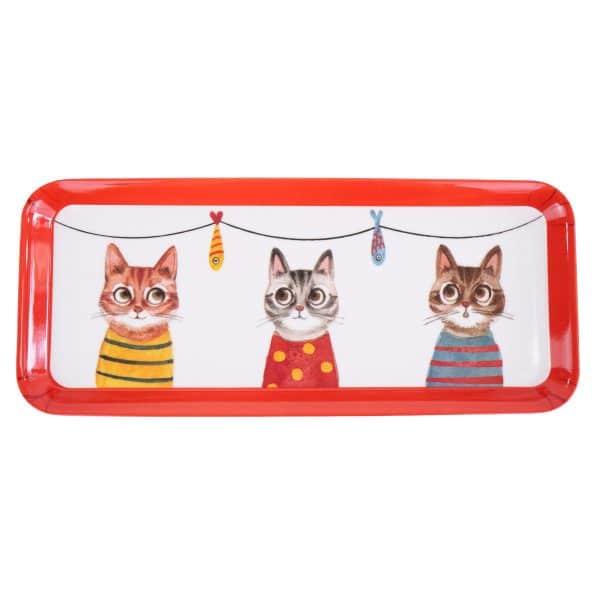 Bandeja Rectangular De Melamina Linea Cats - Imagen 2