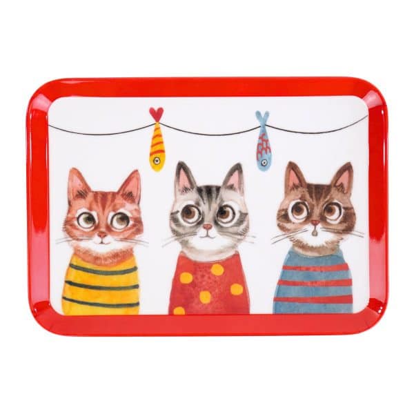 Bandeja Rectangular Melamina Linea Cats - Imagen 2