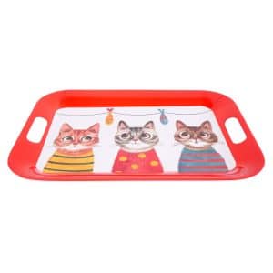 Bandeja Rectangular De Melamina Linea Cats
