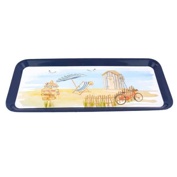 Bandeja Rectangular De Melamina Linea Summer