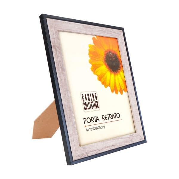 Portarretrato de madera con borde negro - Imagen 2