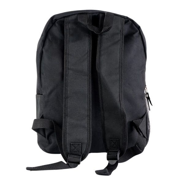 Mochila De Lona Lisa Negra - Imagen 3