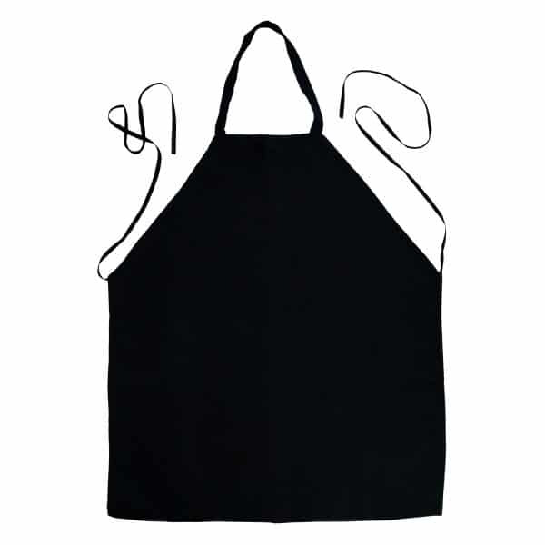 Delantal Liso Negro