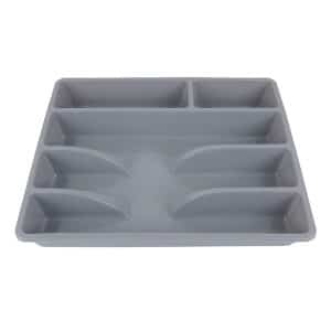 Cubiertera de plastico 5 divisiones