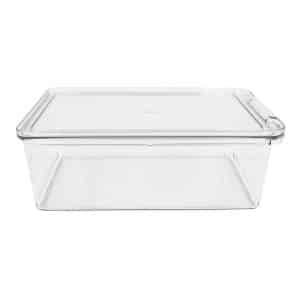 Caja Organizadora De Acrilico Con Tapa Deslizante