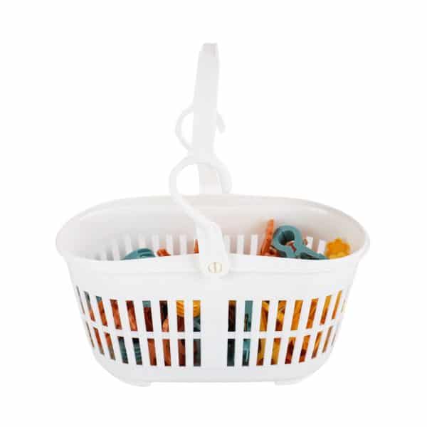 Canasto de plastico con palillos - Imagen 2