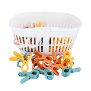 Canasto de plastico con palillos