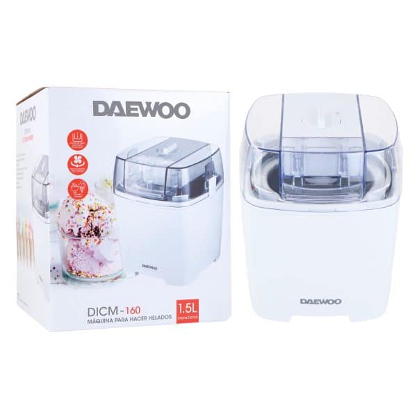 Maquina Para Helado Daewoo 1.5L
