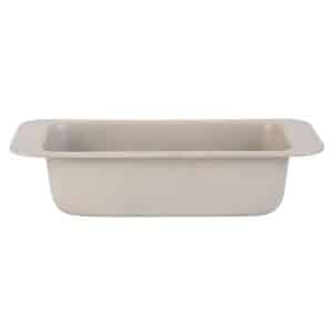 Budinera Rectangular De Metal Beige