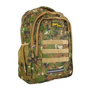 Mochila De Lona Camuflada