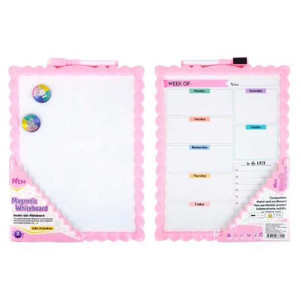 Pizarra Planner Con Marcador