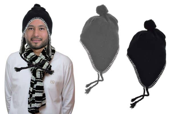 Gorro Lana Peruano Liso M.12