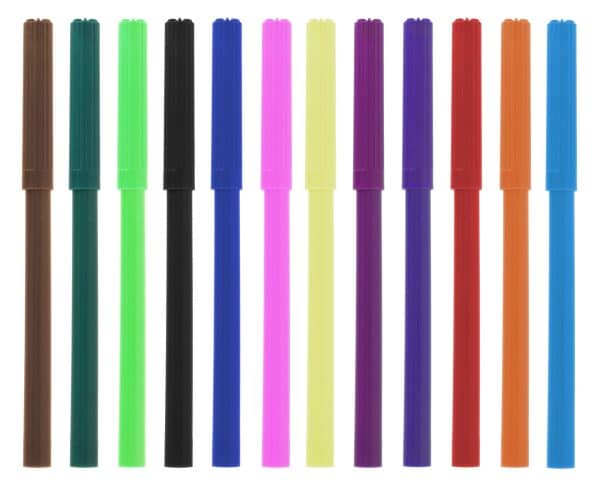 Marcadores X 12 Finos - Imagen 2