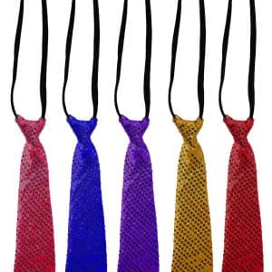 Corbata Con Lentejuelas