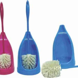Cepillo Inodoro Con Base Plastico Color 38.5X13Cm Haixing 230Nj