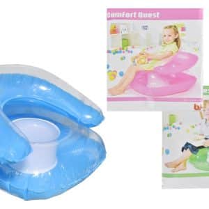 ASIENTO INFLABLE NIÑO TRANSP 76X76CM
