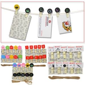 Aprieta Papel Palillo Mini X10Uds