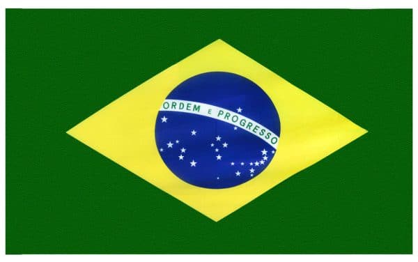 Bandera De Brasil 150Cm X 90Cm