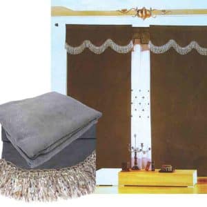 Juego De Cortina Poliester 150Cm X 230Cm