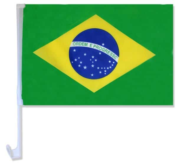 Bandera Para Auto Brasil