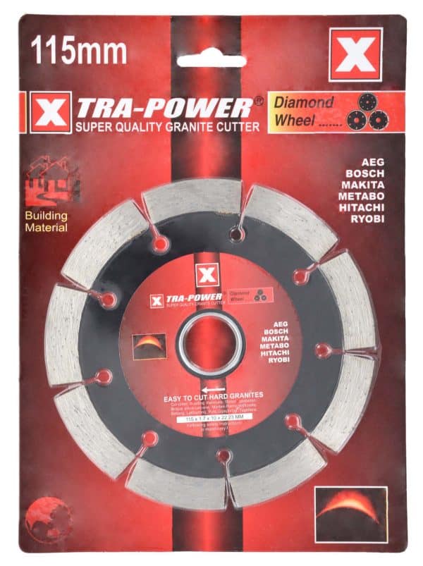 Disco De Corte Diamantado Para Amoladora 115Mm