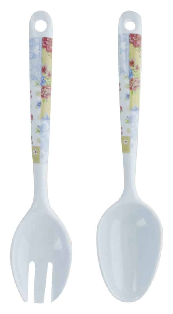 Cuchara Y Tenedor Melamina P/Servir Linea Inglesa 22089A-E - Imagen 3