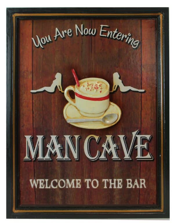 CUADRO MADERA MEN CAVE 54X39CM NF2236 Q6 - Imagen 3