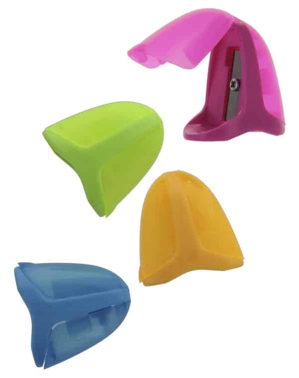 Sacapuntas Plastico X1 Con Deposito - Imagen 2