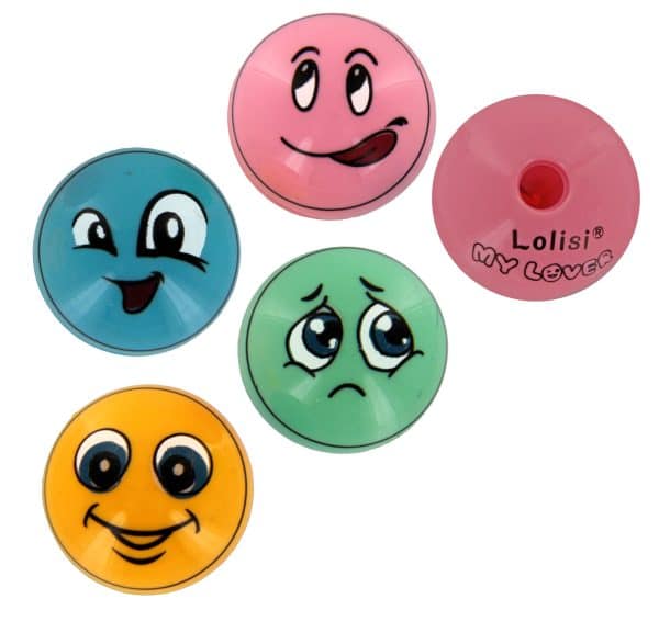 Sacapuntas X1 Pelota Con Carita - Imagen 3