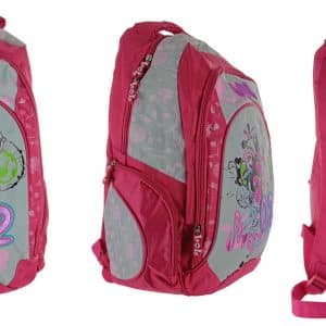 Mochila Niña C/ Bolsillos Y Red