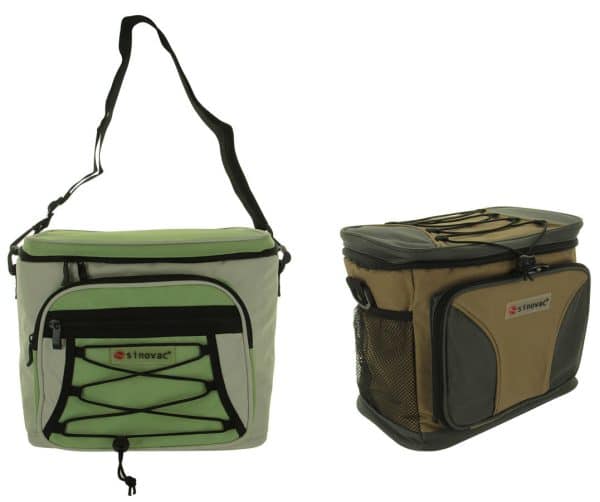 Bolso Termico T/Lunchera 2 Colores C/Bolsillo 28X24X17Cm