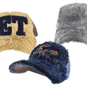 Gorro C/Sombrero Tipo Peluche